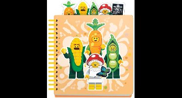 Joy Toy (IT) LEGO MiniFiguur Tab-Notebook Farmers market Stationery