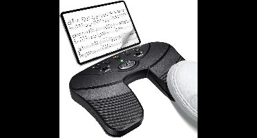 Bluetooth Pagina Draai Pedaal voor Tablets - Draadloos en Stil Voetpedaal