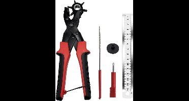 Purepeak 5-in-1 Gaatjestang Set - Revolvertang voor Riem - 6 Formaten