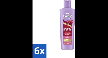 Andrélon – Shampoo – Levendige Kleur – 250 ml - Voordeelverpakking - 6 stuks