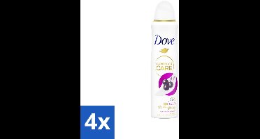 4 x Dove – Deodorant Spray – Acai Berry & Waterlily – 150 ml - Anti-transpirant - Deodorant Spray - Zweetvermindering - Geur - Huidbescherming