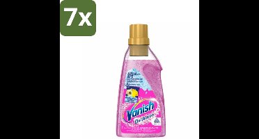 Vanish - Vlekverwijderaar - Oxi Action Wasbooster Gel - Voor Gekleurde Was - 750 ml - Bulkverpakking - 7 stuks