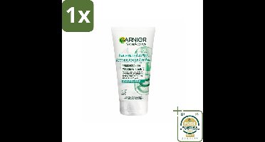 1 x Garnier - SkinActive - Gezichtsreinigingsschuim - Hyaluronzuur & Aloe Vera - Hydraterend - 150 ml- Gezichtsreinigingsschuim - Hyaluronzuur - Aloe Vera - Gezichtsreiniging - Hydraterend