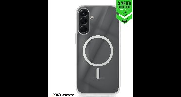 Striker Doorzichtig Hoesje geschikt voor Samsung Galaxy A36 MagSafe Telefoonhoesje Hardcase | Striker X-Core Xtreme Impact Backcover Shockproof | Geschikt voor MagSafe | Geschikt voor Draadloos Opladen met Magnetische Ring | Geschikt voor MagSafe