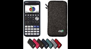 Casio fx-CG50 incl. WYNGS Beschermhoes Donkergrijs - Grafische Rekenmachine - Basis Pakket