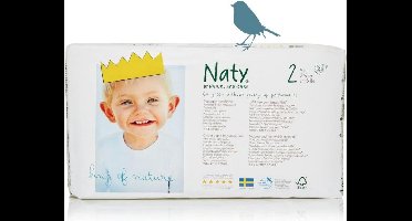 Eco Luiers Maat 2 (3-6 kg) - Zacht en Ademend Wegwerp Luier