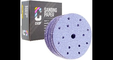 CROP Purple Ceramic Schuurschijf 150mm korrel 360 - 50 stuks