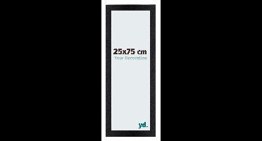 Your Decoration - Fotolijst 25x75 cm - MDF - Zwart Mat - Mura