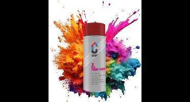 CROP RAL 3001 Zijdeglans Signaalrood spuitbus 400ml