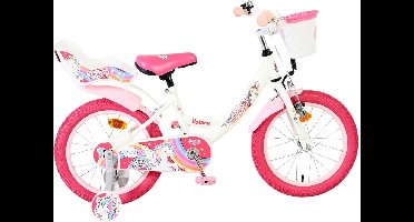 Volare Unicorn Kinderfiets - Meisjes - 16 inch - Wit