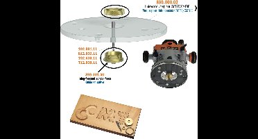CMT - Universele voetplaat - Verbindingsplaat - uncat2 - 1 Stuk(s)