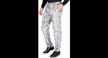 Love To Shine Pailletten Broek Zilver Man