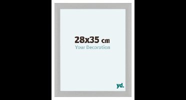 Your Decoration - Fotolijst 28x35 cm - MDF - Wit Houtnerf - Como