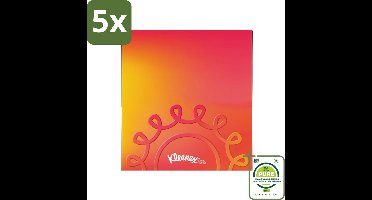 5 x Kleenex – Collection – Tissues – 48 stuks per verpakking - Grootverpakking - Tissue Doos - 3-laags Papier - Zachte Tissues - Hygiënische Tissues - Sterk Papier