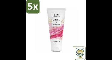 5 x Therme - Saigon Pink Lotus - Douche Satin - Verfrissend - Verzorgend - 200ml - Grootverpakking - Douchegel - Roze Lotus - Wellness - Zelfzorg - Geur