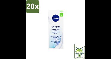 20 x NIVEA - Essentials Dagcrème - Hydraterende Gezichtscrème - Normale huid - SPF 15 - Met Vitamine E, Magnolia- & Lotusextract - 50 ml - Grootverpakking - NIVEA Dagcrème - Hydraterende Dagcrème - Dagcrème Normale Huid - SPF 15 - Vitamine E