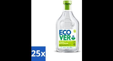 25 x Ecover - Allesreiniger - Citroengras & Gember - 1 liter - Ecover Allesreiniger - Citroengras En Gember - Plantaardige Reiniger - Natuurlijke Reiniger - Reiniging Zonder Chemicaliën
