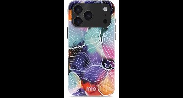 Mio by Mobilize Hoesje geschikt voor Apple iPhone 17 Pro Telefoonhoesje Hardcase | Mio by Mobilize Backcover | Geschikt voor MagSafe | Geschikt voor Draadloos Opladen met Magnetische Ring | Case - Flowers | Multi-colored