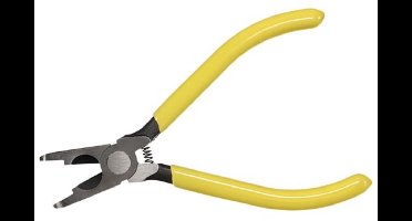 Toolland Krimptang voor UR/UY/UG Connectoren - Geel