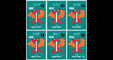 Naïf Kids - Badzout - Met natuurlijke kleurstof - 6 x 40gr