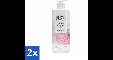 2 x Therme - Mindful Blossom - Handzeep - Hydraterend - Verzorgend - 300ml - Handzeep - Hydraterende Handzeep - Verzorging - Handwas - Bloemageur