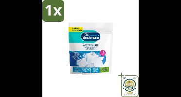 1 x Dr. Beckmann – Active White Oxi – Witte Was Poeder – 400 g- Koffiezetapparaat - Koffiezetapparaat - Koffiezetapparaat