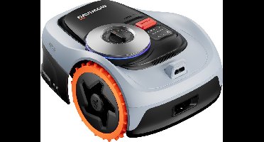 Segway Navimow i206 AWD - Robotmaaier - Zonder Grensdraad & Zonder Antenne - Snelste & eenvoudige Installatie - 600m² - driewielaandrijving - 45% Helling - AI Obstakelvermijding -Super Stil 59dB-3 Jaar Garantie