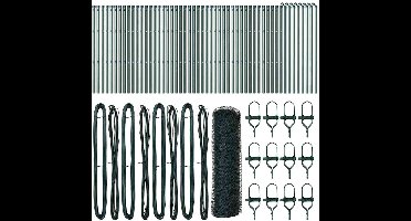 vidaXL - Hekpaal. - Groen