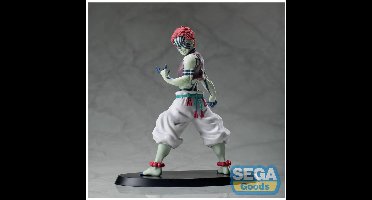 Sega Demon Slayer :kimetsu No Yaiba Spm Akaza 22 Cm Figuur Groen