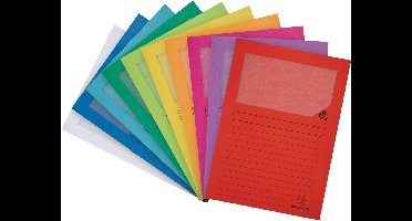 Exacompta L-map Forever | voor ft A4 | pak van 25 stuks | geassorteerde kleuren