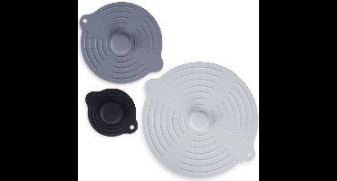 alpina Siliconen Zuigdekselset - 3 Stuks - ⌀12/20/28 CM - Siliconen