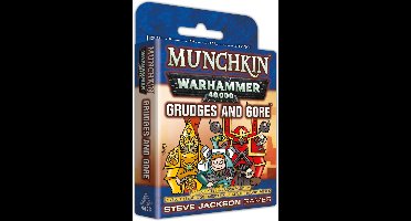 Munchkin Warhammer 40K Grudges and Gore - Uitbreiding - Kaartspel - Engels