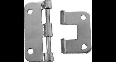 HQ-Power Scharnier, 58 x 46 mm, 10 stuks, metaal