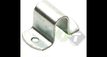 Verende grendel tegenstuk, opening 15mm, gaten rond 7mm, 2.5mm materiaaldikte