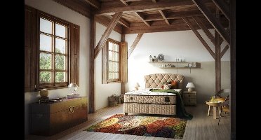 Bambi Fresh Cell Opbergbed 180x200