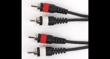 Goobay Stereo RCA Cable 2x RCA, Double Shielded 2 m