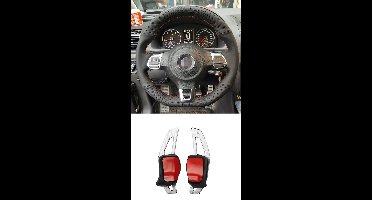 Flipper Paddle Flippers Schakel F1 Stuur Stuurwiel Geschikt Voor Vw Passat B6 B7 CC R36 TDI TSI Variant Black DSG