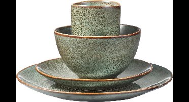 Mica Decorations Tabo Serviesset 4 Persoons - Groen
