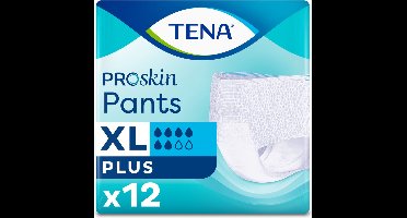 4x TENA Pants Plus ProSkin Extra Large 12 stuks