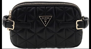Guess Paisleigh Crossbodytas Kleine Dames - Imitatieleer - Zwart