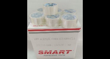 SMART Pakband Transparant - 36 Rollen - Sterke Acryl Kleefkracht