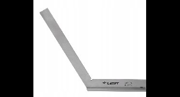 Stalen hoek 120° 300x200mm DIN 875/2 met voet