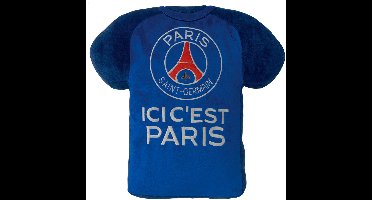 Paris Saint Germain 3D Sierkussen, T-Shirt - 38 x 25 cm - Polyester