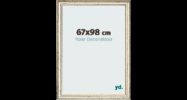Your Decoration - Fotolijst 67x98 cm - MDF - Metaalglans - Lazio