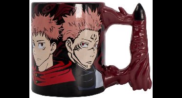 Jujutsu Kaisen Sukuna's Finger Unisex Kop - meerkleurig - Standard