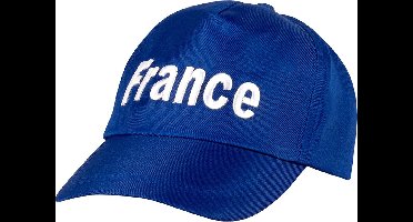 Boland Supporter pet Frankrijk - blauw - volwassenen - France - landen thema