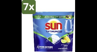 Sun - Vaatwascapsules - Citroen - 17 capsules - Bulkverpakking - 7 stuks