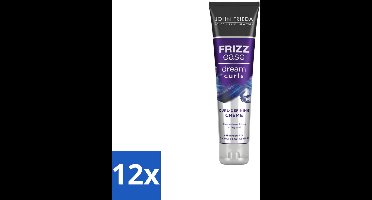 12 x John Frieda – Crème – Frizz Ease Dream Curls Curl Defining – Kruldefiniërend – 150 ml - Kruldefinieerende Crème - Krulverzorging - Pluisvrije Krullen - Zachte Krullen - Krulhydratatie