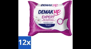 12 x Demak'Up – Reinigingsdoekjes Expert – 23 doekjes - Make-up Verwijderen - Gezicht Reinigen - Huid Reinigen - Make-up Doekjes - Huid Comfort