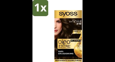 Syoss Oleo Intense - Haarverf - 3-10 - Intens Bruin - 115ml